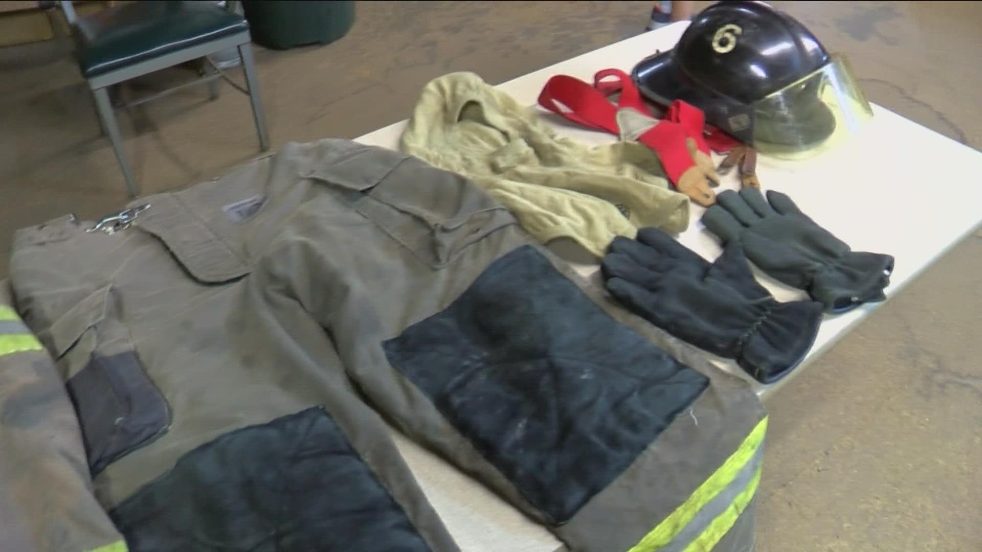 Toledo is sending used fire gear to Serbian fire departments that need it.