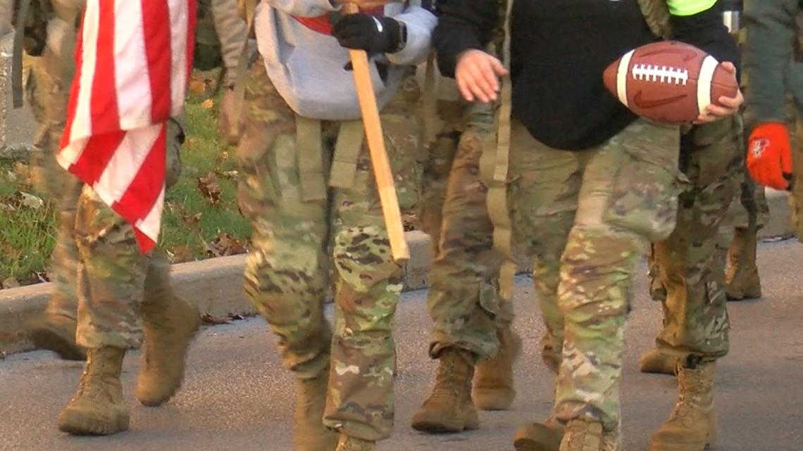 Veteran suicide awareness march goes from UT to BG - Vimarsana News