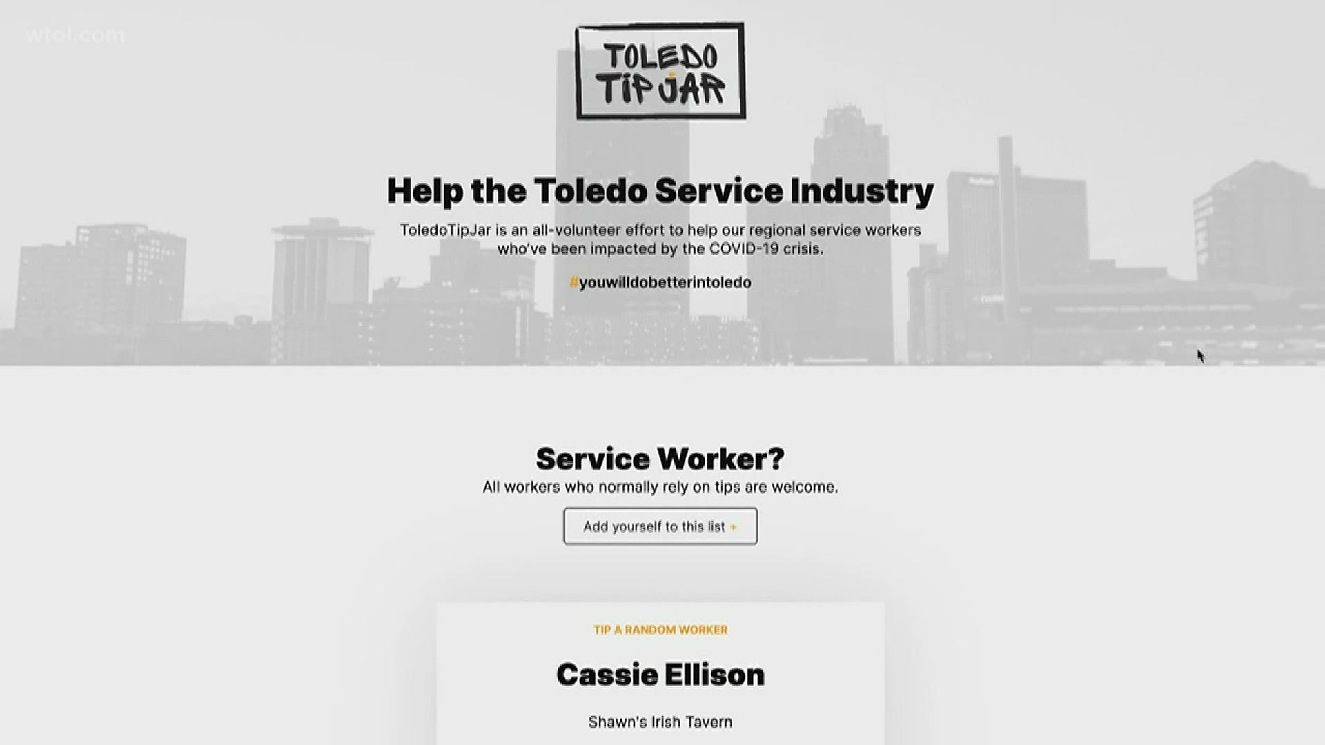 The Toledo Tip Jaw was created by Toledo graphic design company Spoke Design.