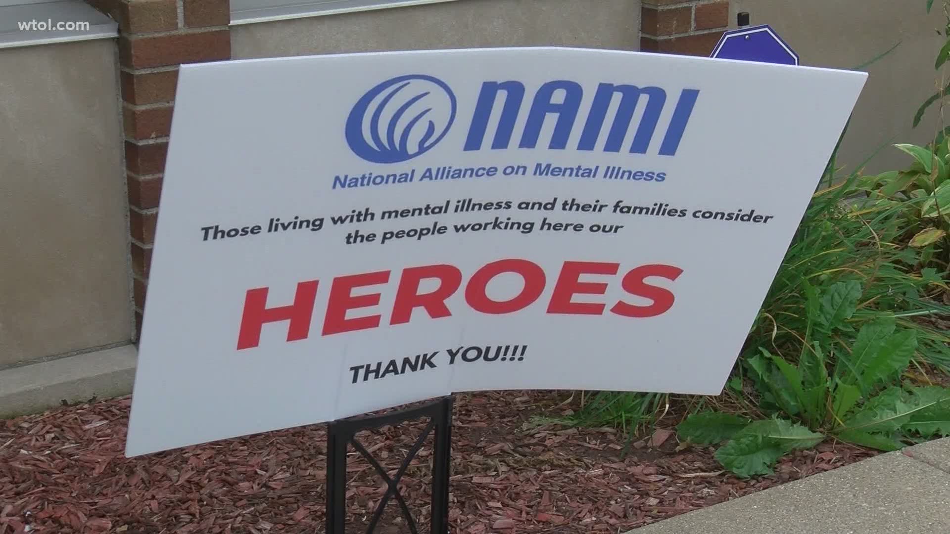 "Mental health is just as important as your physical health," NAMI of Greater Toledo director Robin Isenberg said.