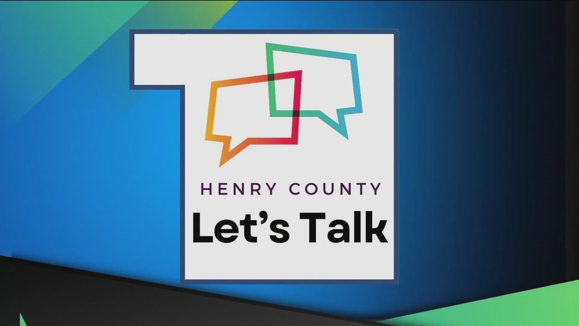 The health department launched 'Henry County, Let's Talk' to help combat a growing mental health crisis and develop a common language to break the stigma.