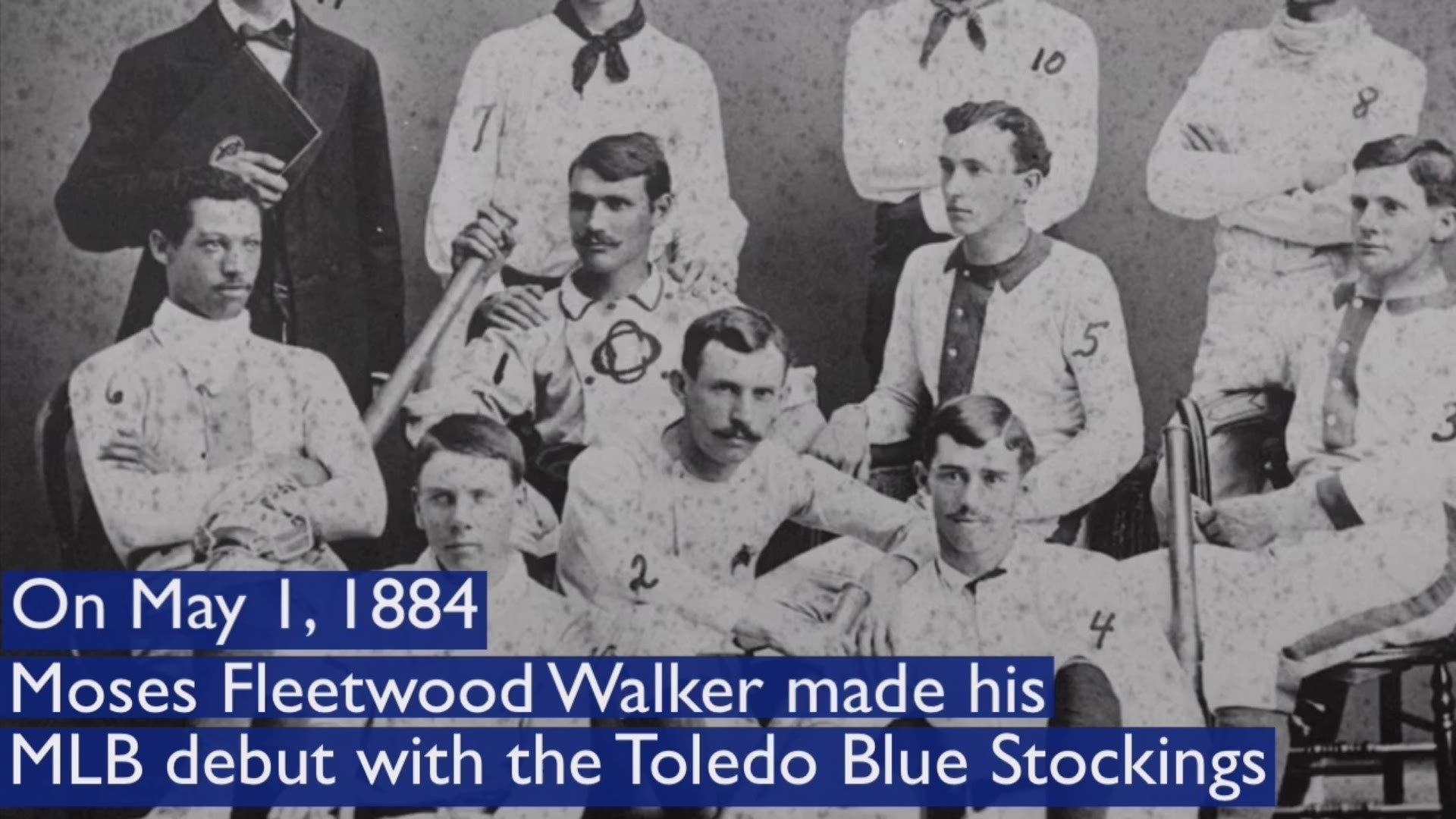 Moses Fleetwood Walker debuted in the majors in 1884