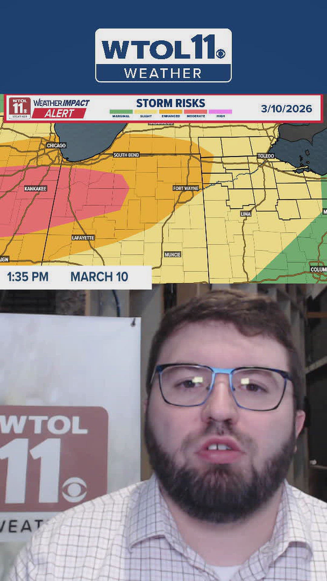 Wtol Severe weather risk increasing across Great Lakes | wtol.com