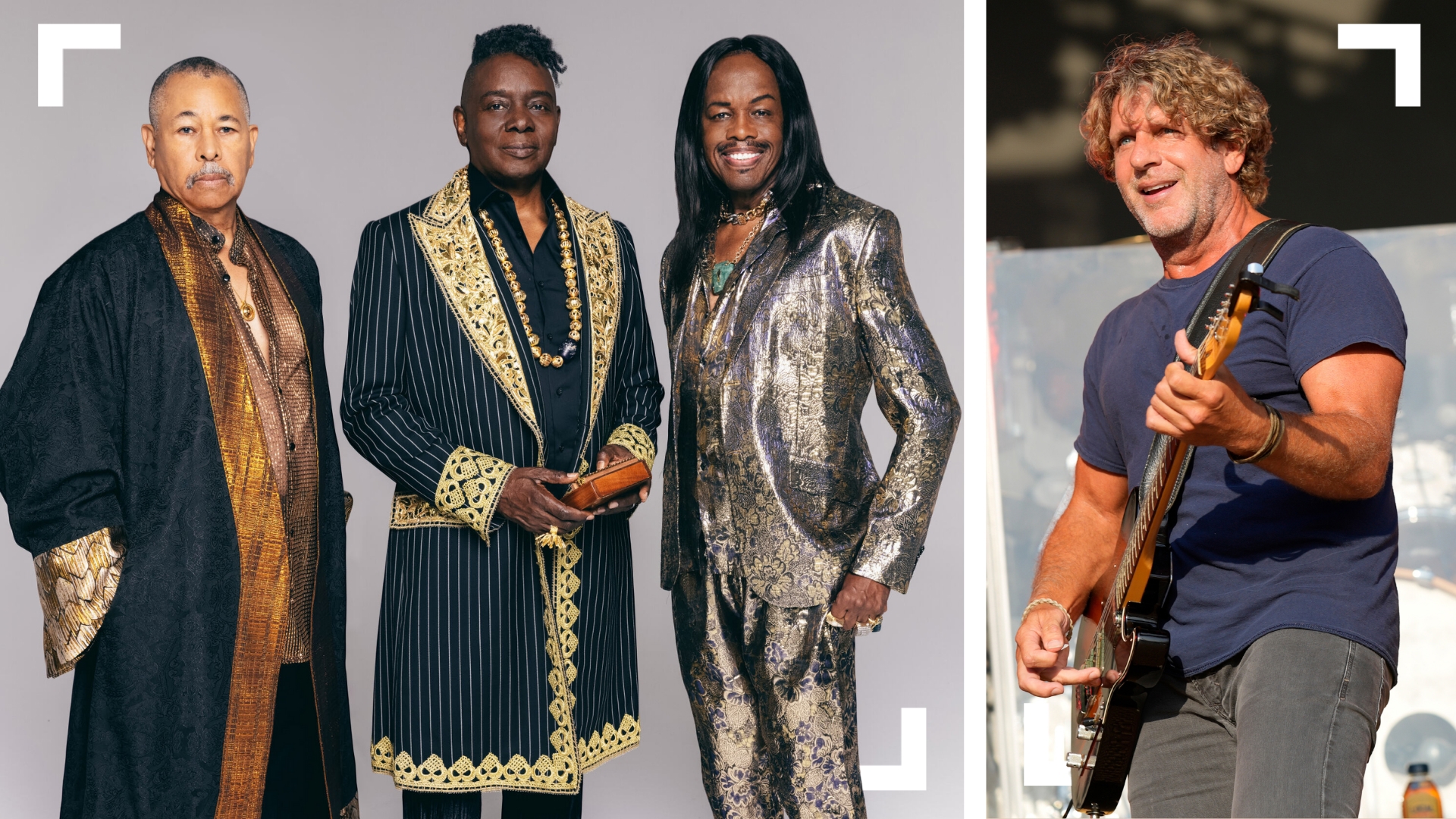 The two tour concerts feature a legendary 9-time Grammy-winning group in July and a country music star with 12 chart-topping singles in September.