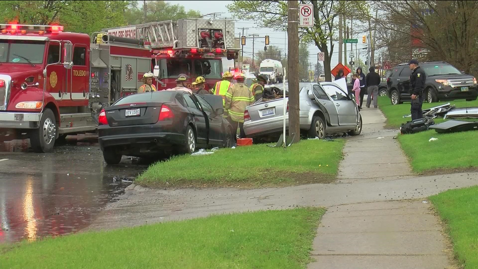 Police say a driver lost control of his vehicle, crossed the center line and crashed into an oncoming car driven by William Gergich Jr., who was killed in the crash.