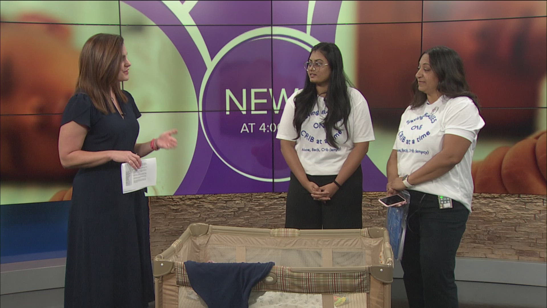 Vanessa Ladriyé and Yashika Bhoge from the Toledo-Lucas County Health Department join WTOL 11 to talk about helping babies sleep in a safe environment.