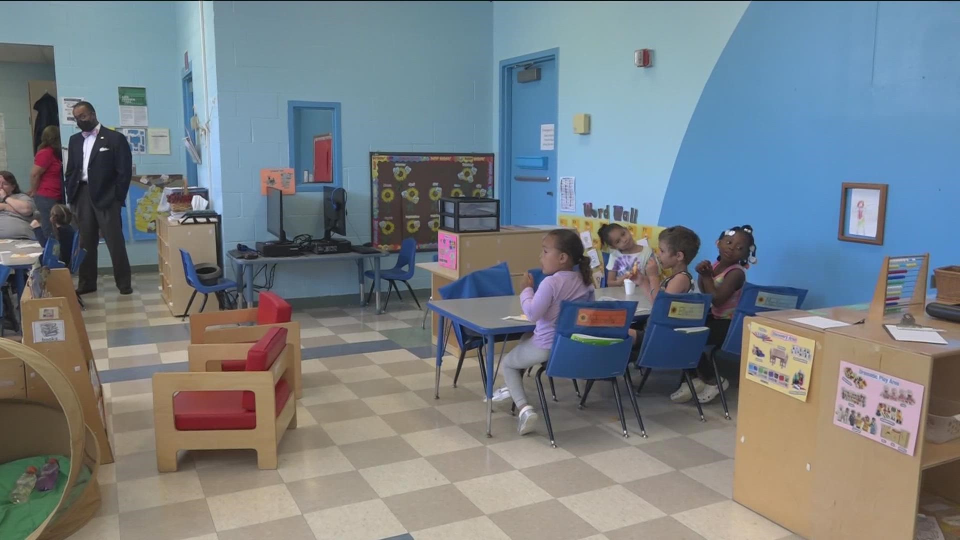 Universal pre-K only became a reality in Toledo last year. But with more money, it's able to expand and double the number of kids they serve.