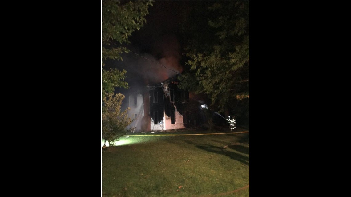 House destroyed in Delta fire