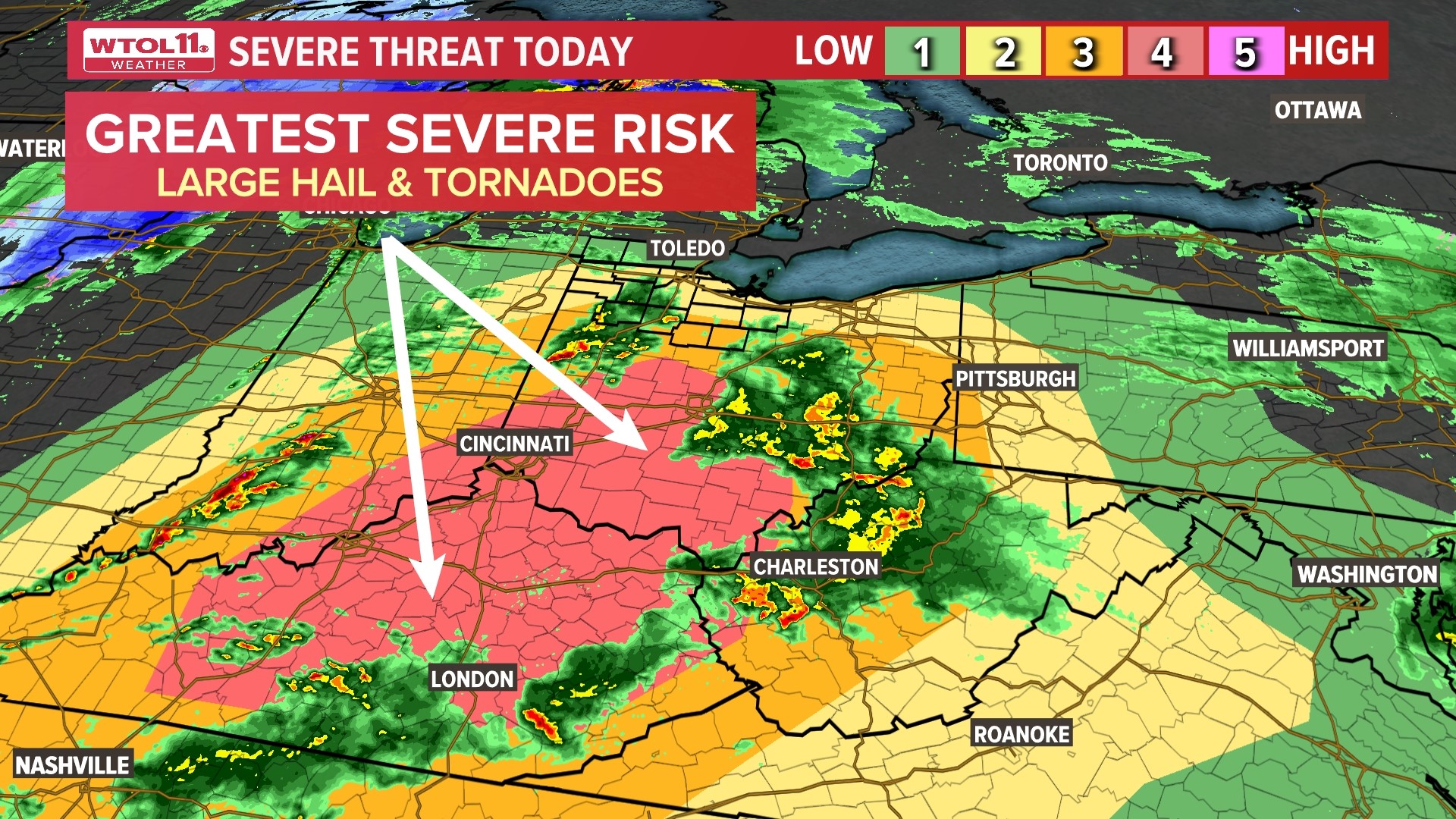 What to know about severe storm threat Tuesday | wtol.com