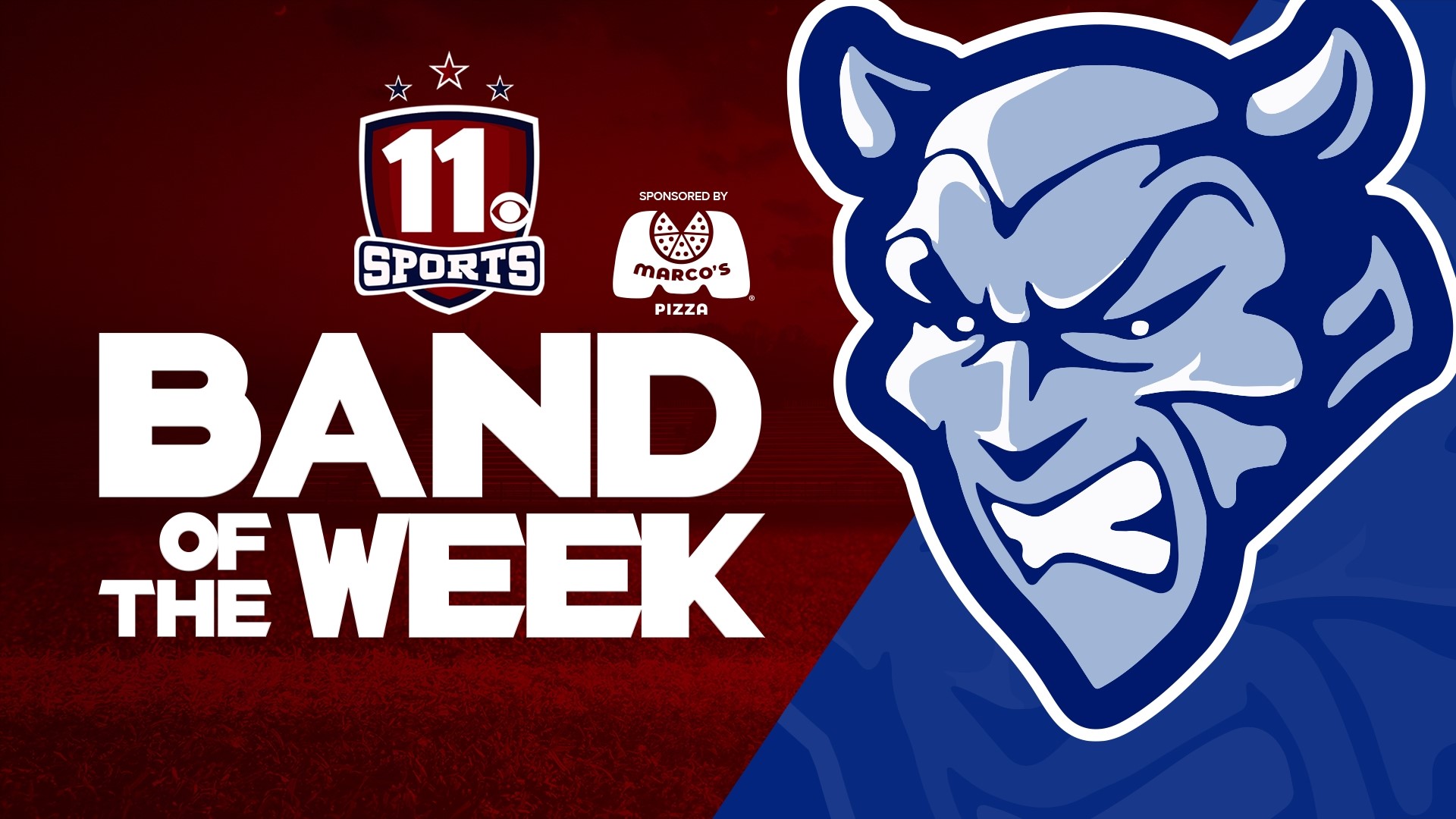 WTOL 11's Band of the Week! Check out the Sept. 1, 2023, half-time performance of the Blue Devils' marching band.