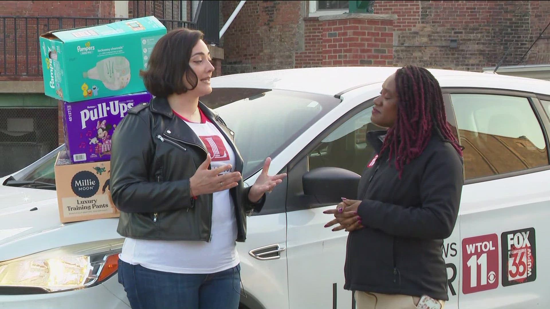 Junior League of Toledo is asking the public to help them continue collecting diapers and other products as they help families in need. 