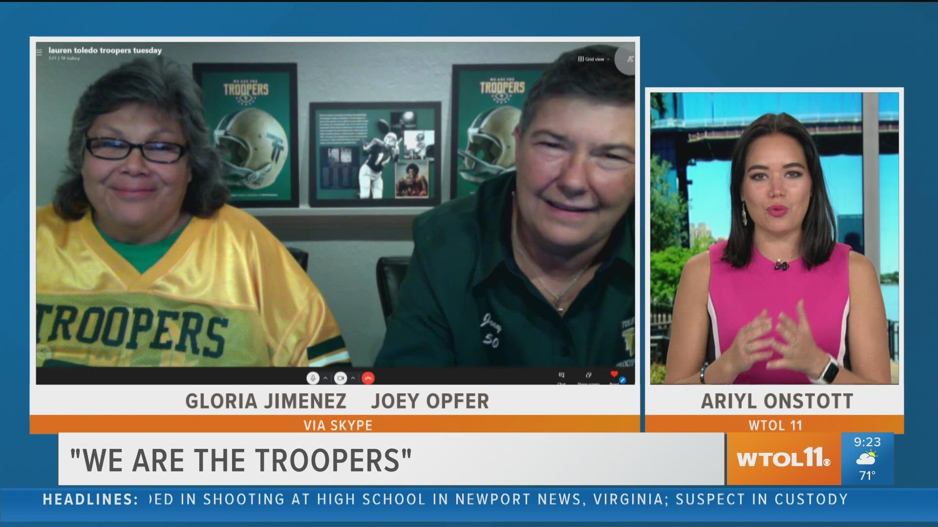 The winningest football team in Pro Football history were not only women, but from Toledo! “We are the Troopers” tells the story of the Toledo Troopers this weekend.