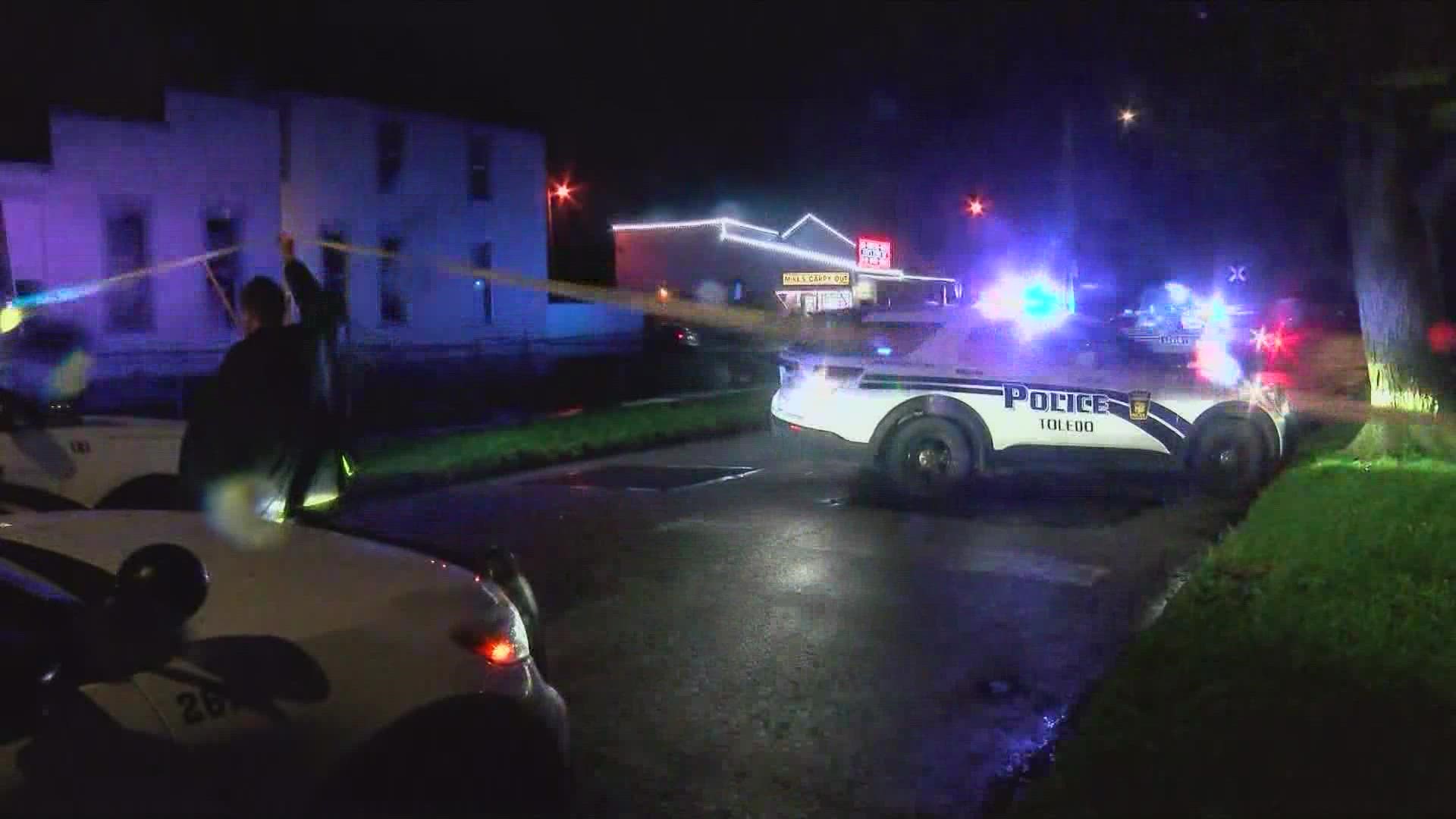 The shooting that happened at North Erie and Cleveland streets around 8 p.m., according to TPD. An 18-year-old man was arrested for murder.
