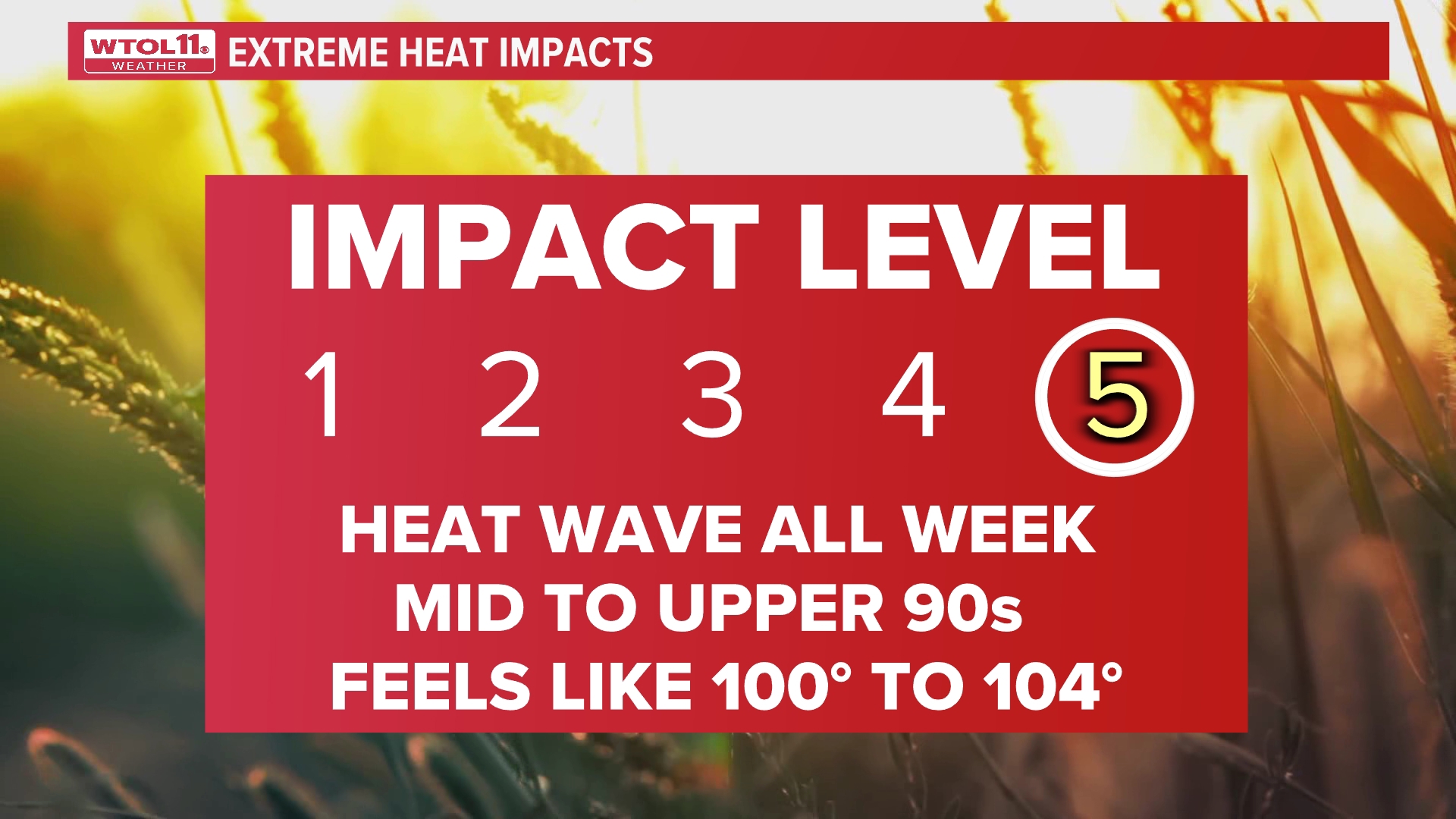 Massive 'Heat Dome' to bring blazing heat and near record warmth | wtol.com