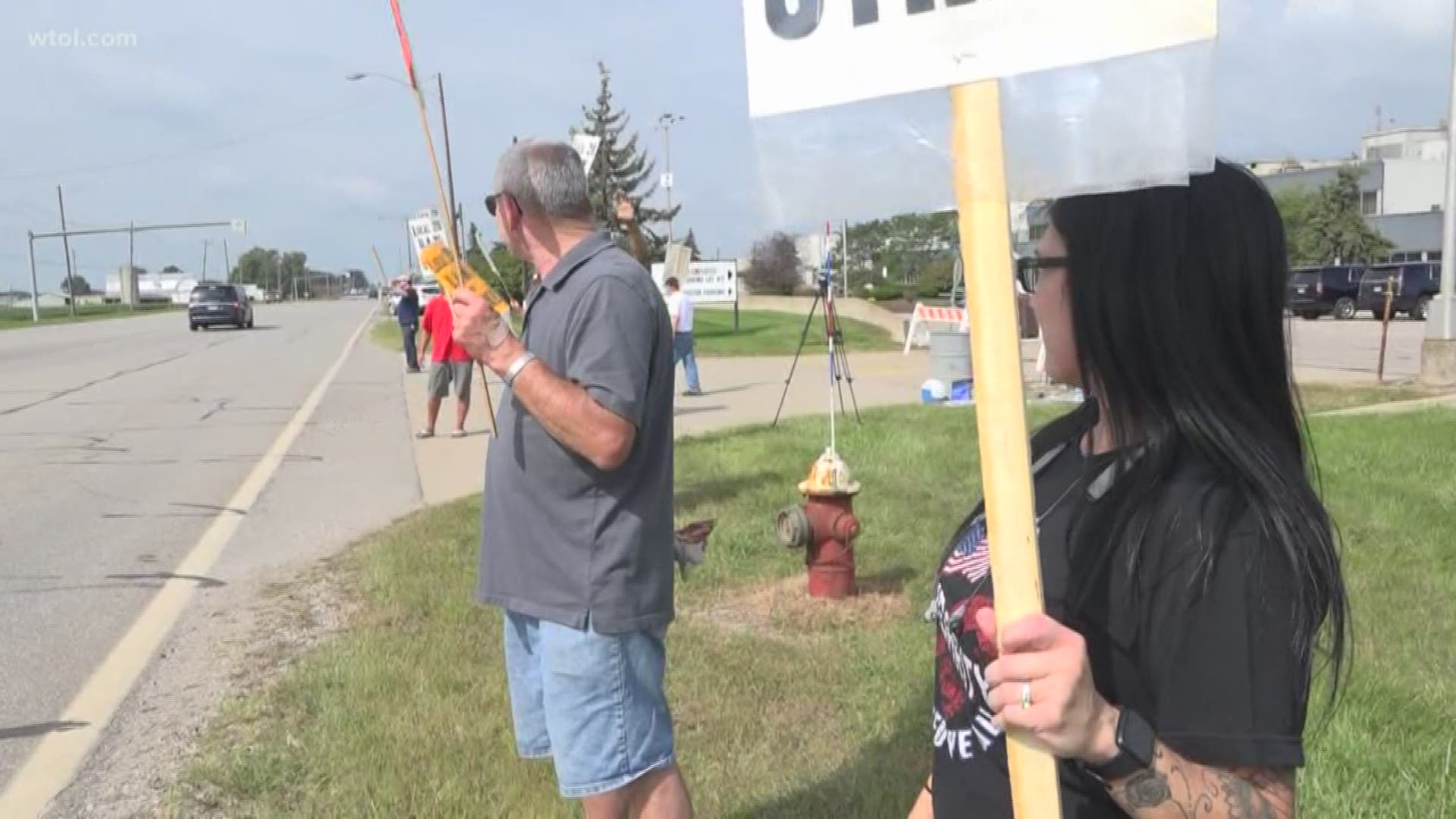 Workers in the picket line said they are thankful for the support they are receiving from the community.