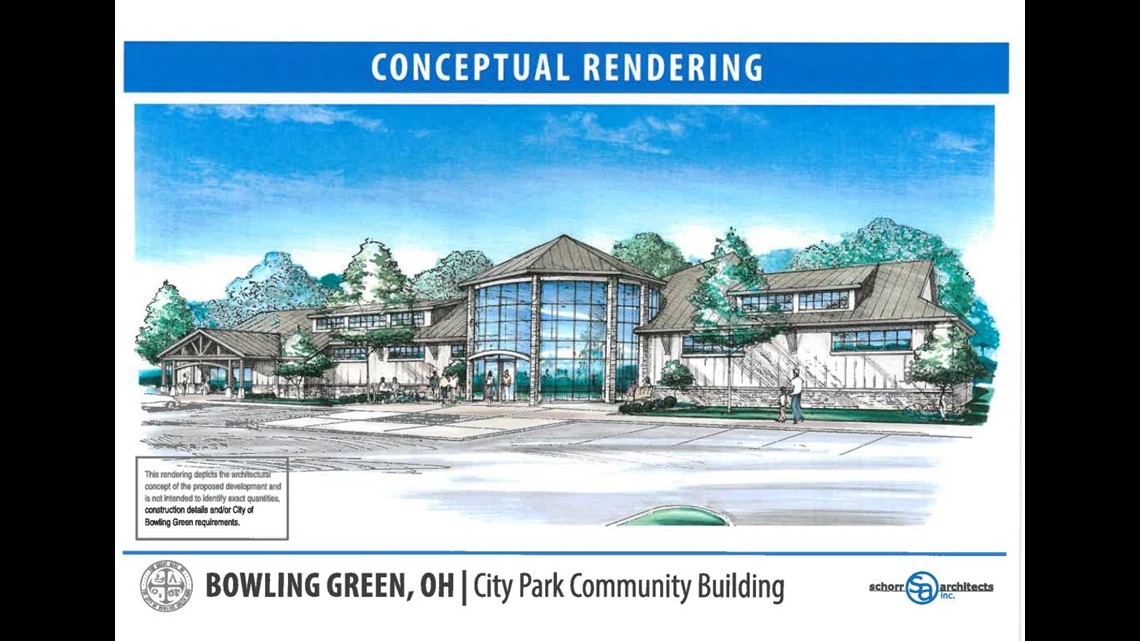Bowling Green releases drawings for new building at BG City Park