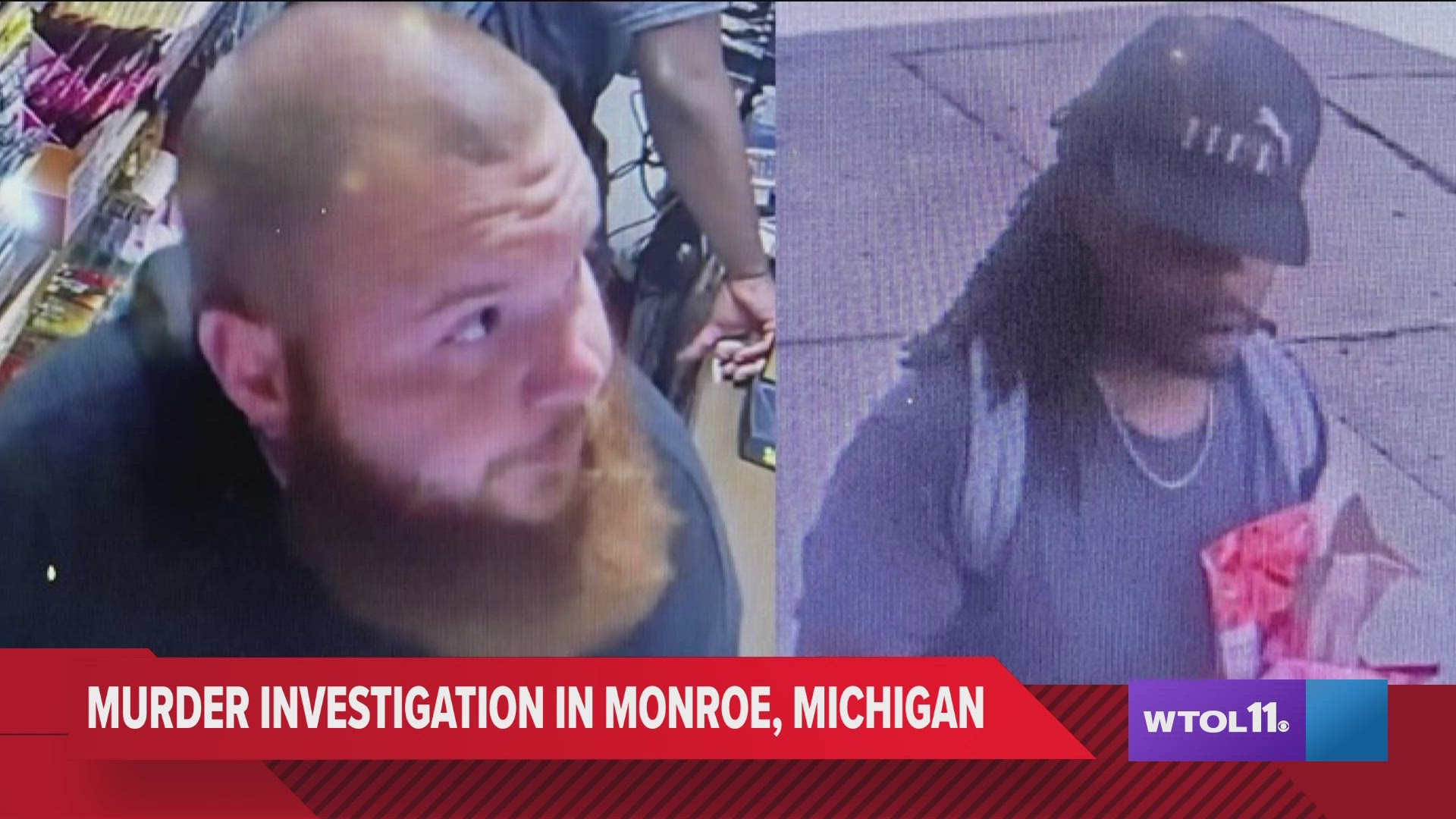 Monroe police say two suspects are still on the run and considered armed and dangerous. It was previously reported by police that the second victim had died.