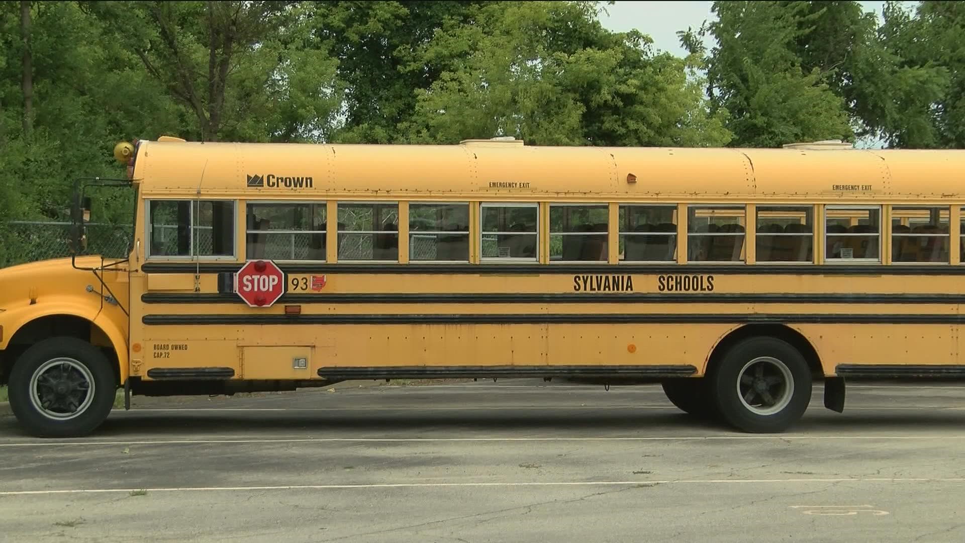 The plaintiffs claim students who attend religious schools are being offered lesser bussing services than those who attend Sylvania public schools.