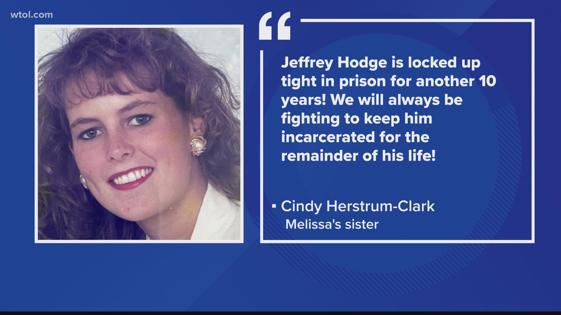 Jeffery Hodge pleaded guilty to the murder of 19-year-old Melissa Herstrum in 1993.