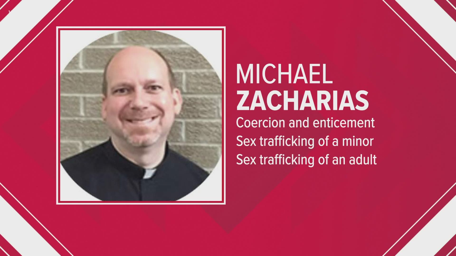 Toledo Diocese places Father Michael Zacharias on immediate administrative leave. He's accused of sexual conduct with minors since the 1990s.