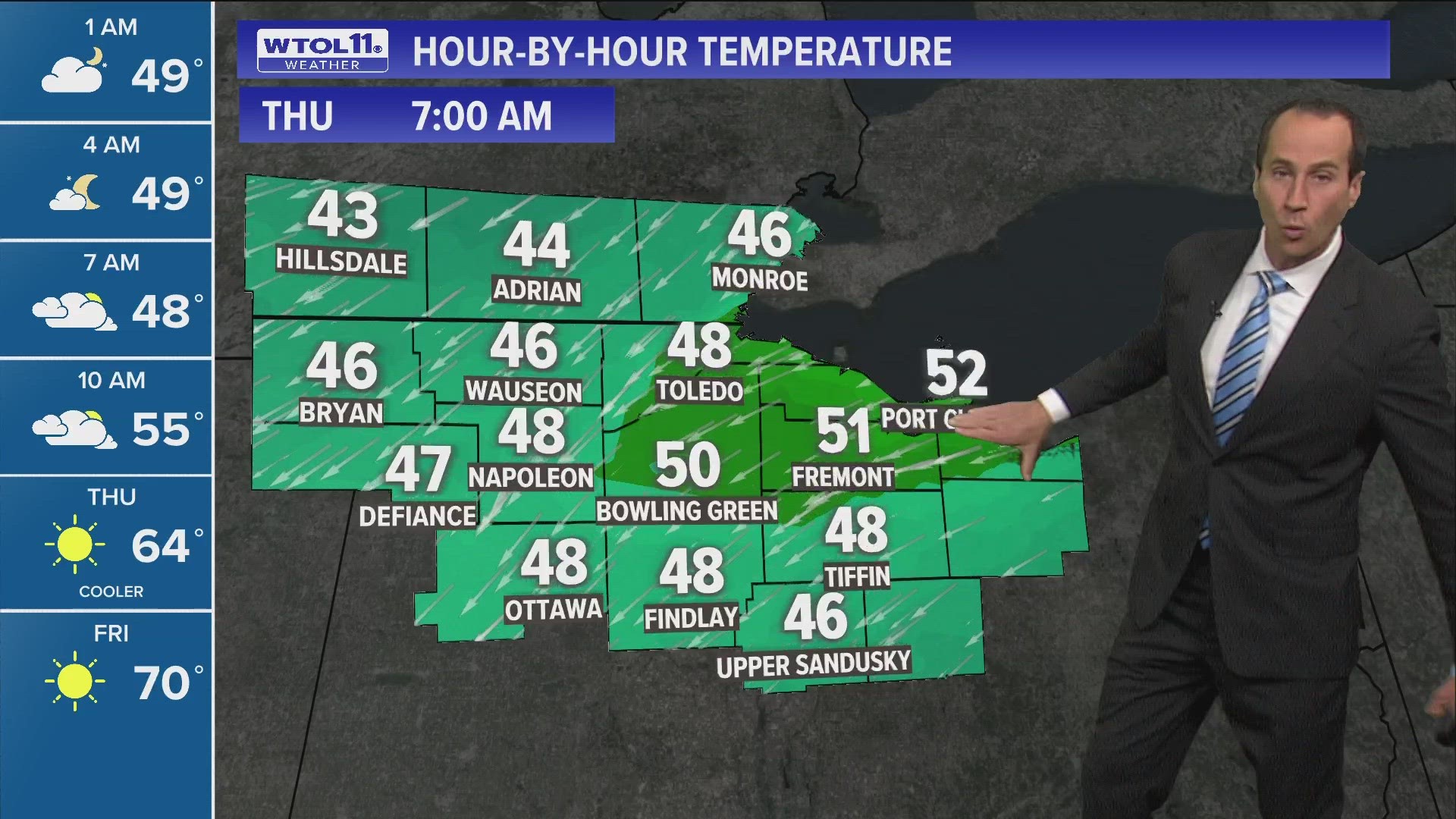 Warm, Breezy Thursday; Dry, Sunny Weekend Ahead | WTOL 11 Weather ...