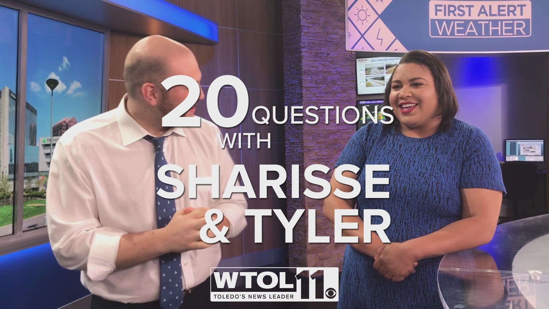 Get to know weekend evening anchors Tyler Paley and Sharisse Thompson!