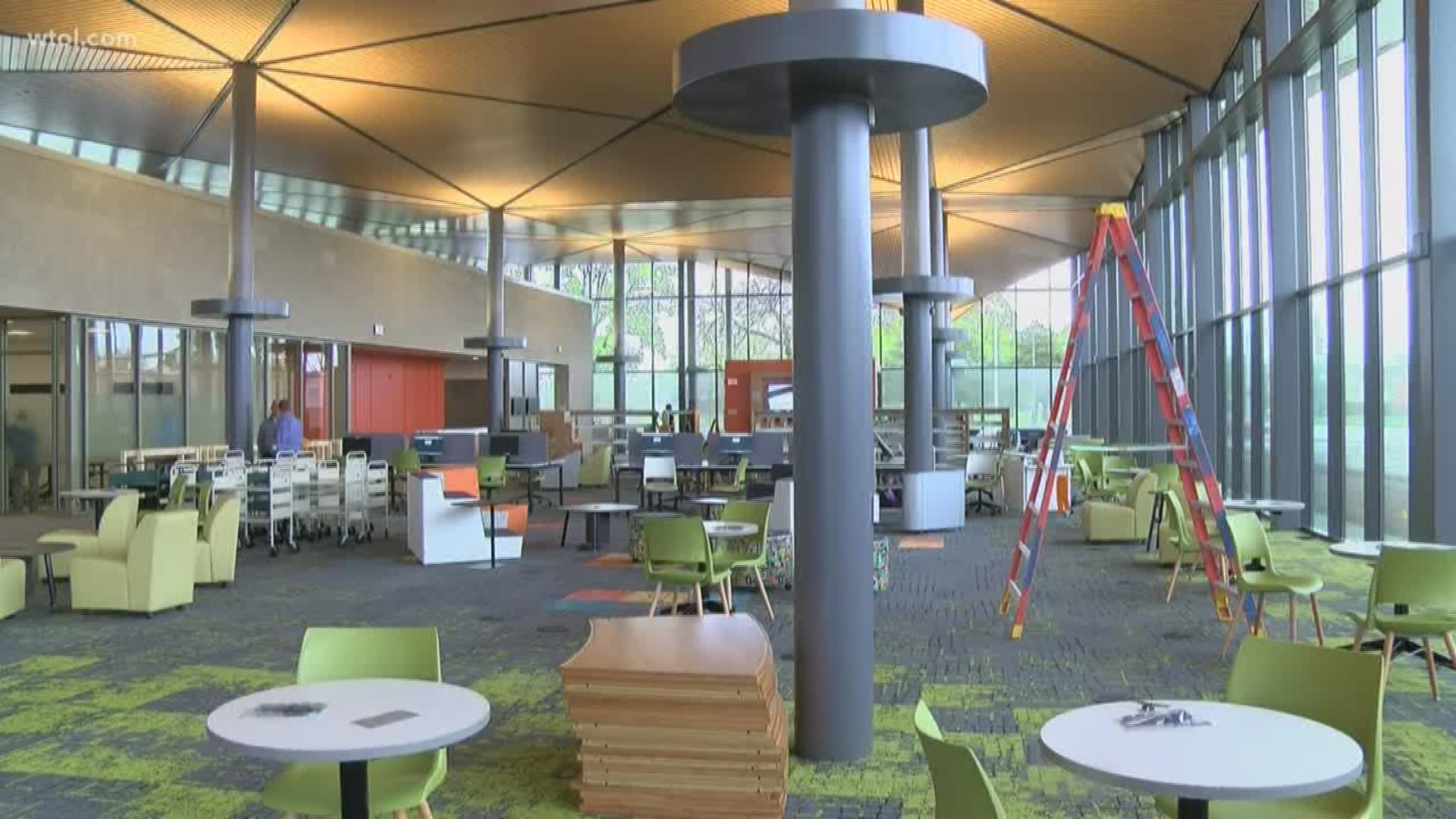 Library opens June 7