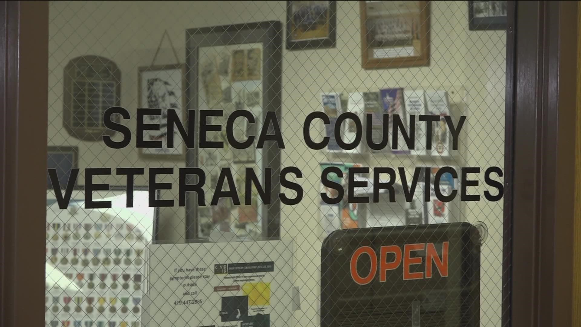 The Seneca County Veterans Services Commission will be handing out free food cards worth $30 to any veteran living in Seneca County at its office.