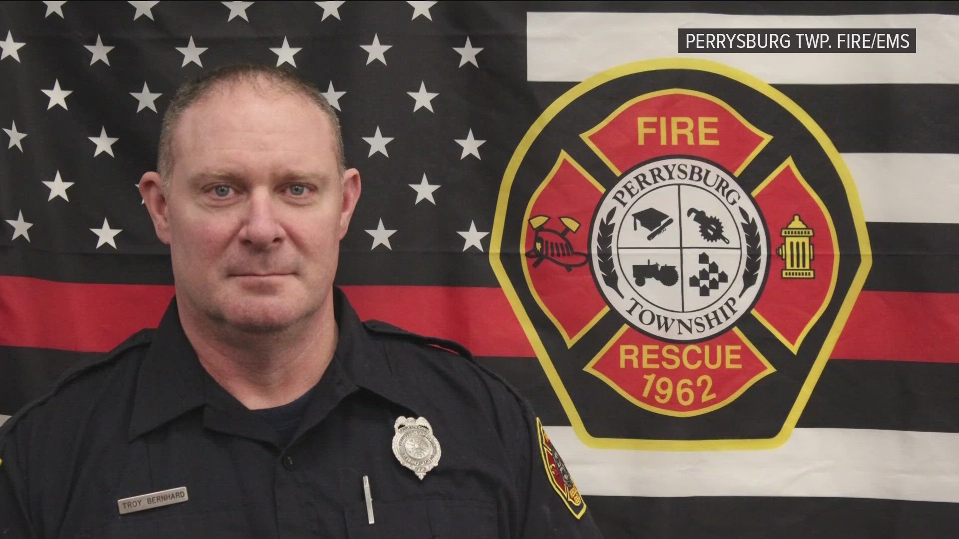 Troy Bernhard served in the department for 28 years. His coworkers remember him for his sense of humor and designs that can be seen around the station.