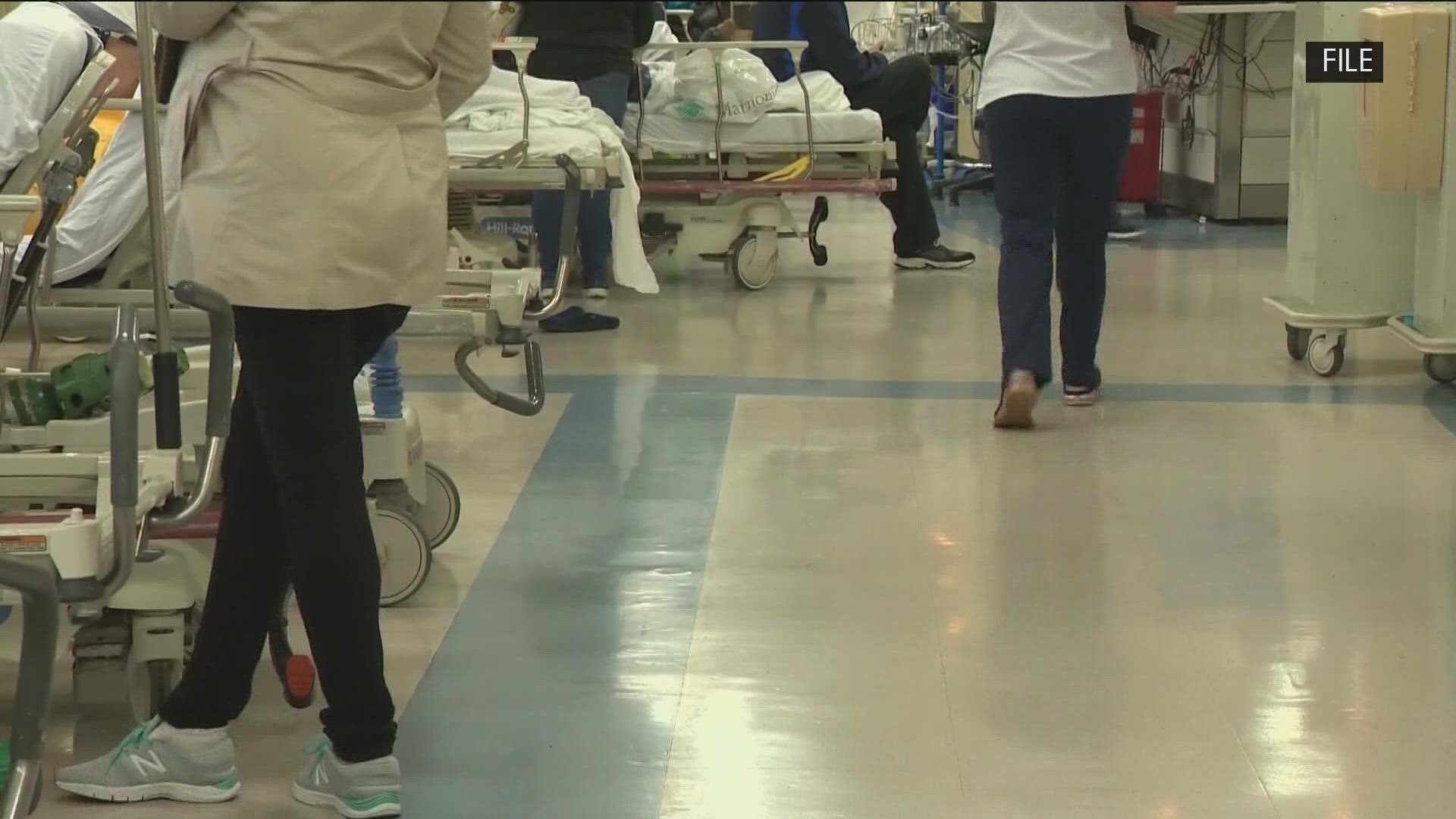 Our Kristy Gerlett explains what doctors are saying about the recent surge in hospital visits in our area.