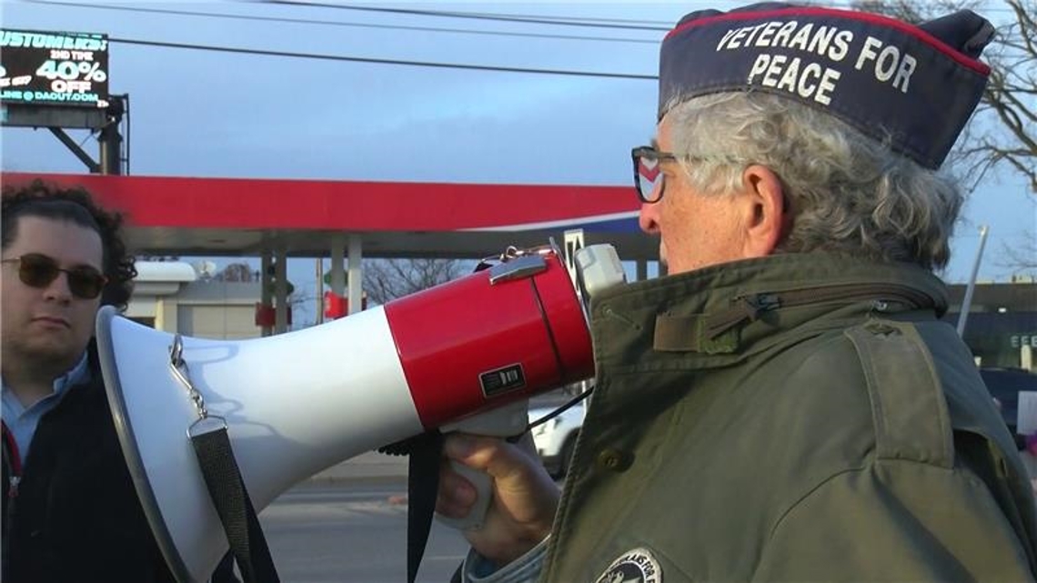 Toledo protesters rally against U.S. strikes in Iran, call for end to military action