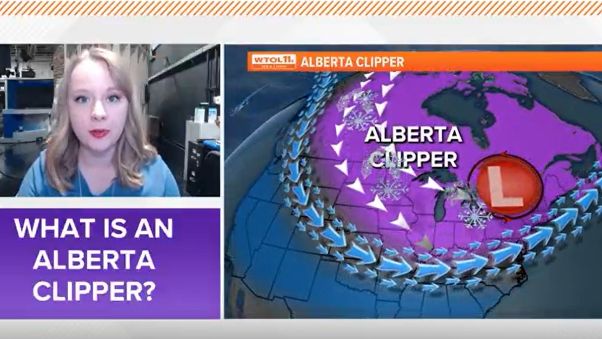 Ahead of winter weather, Kaylee Bowers explains what an Alberta Clipper is.