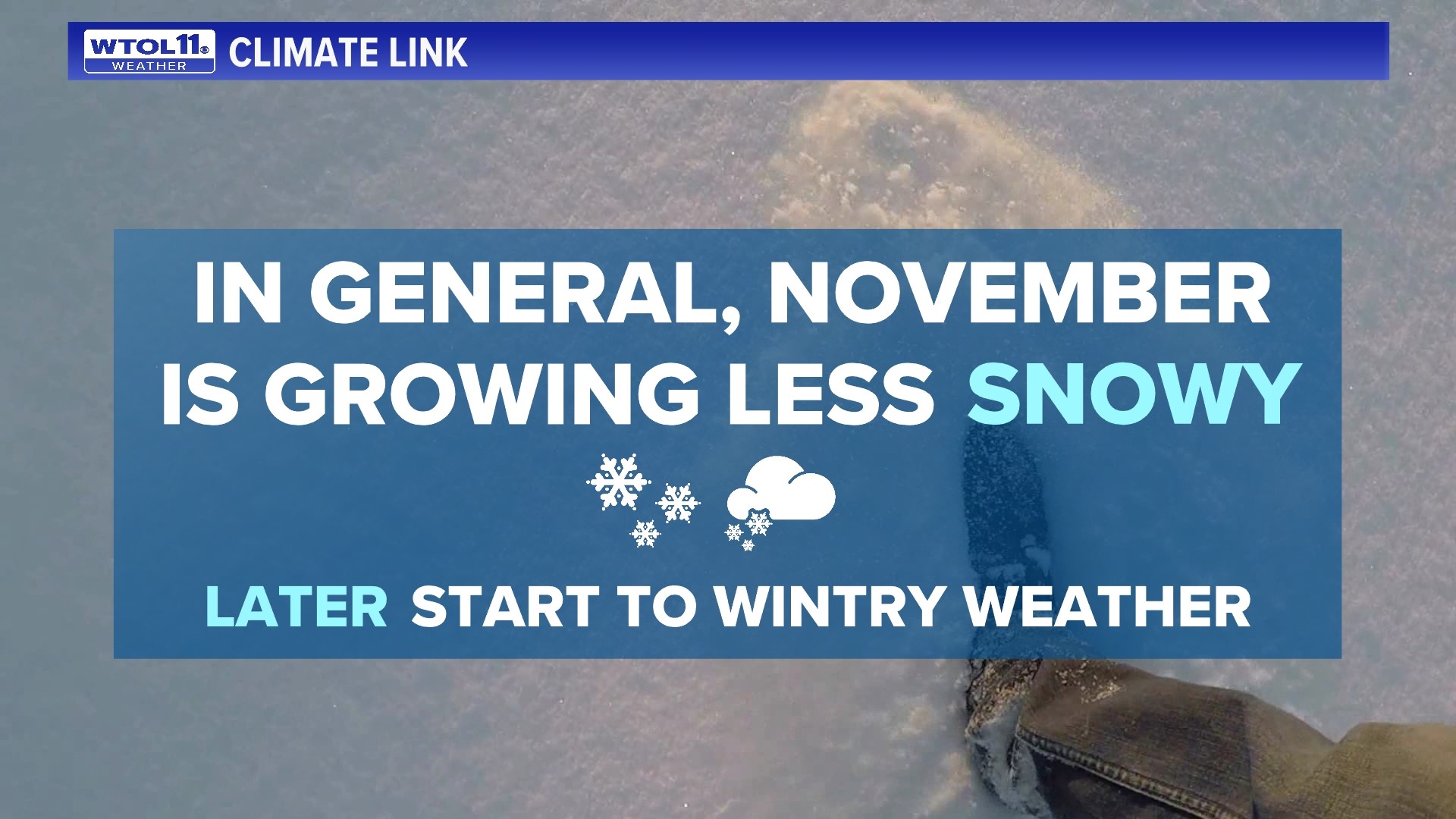 Snow In November How much snow fell in November? Looking ahead to this winter | wtol.com