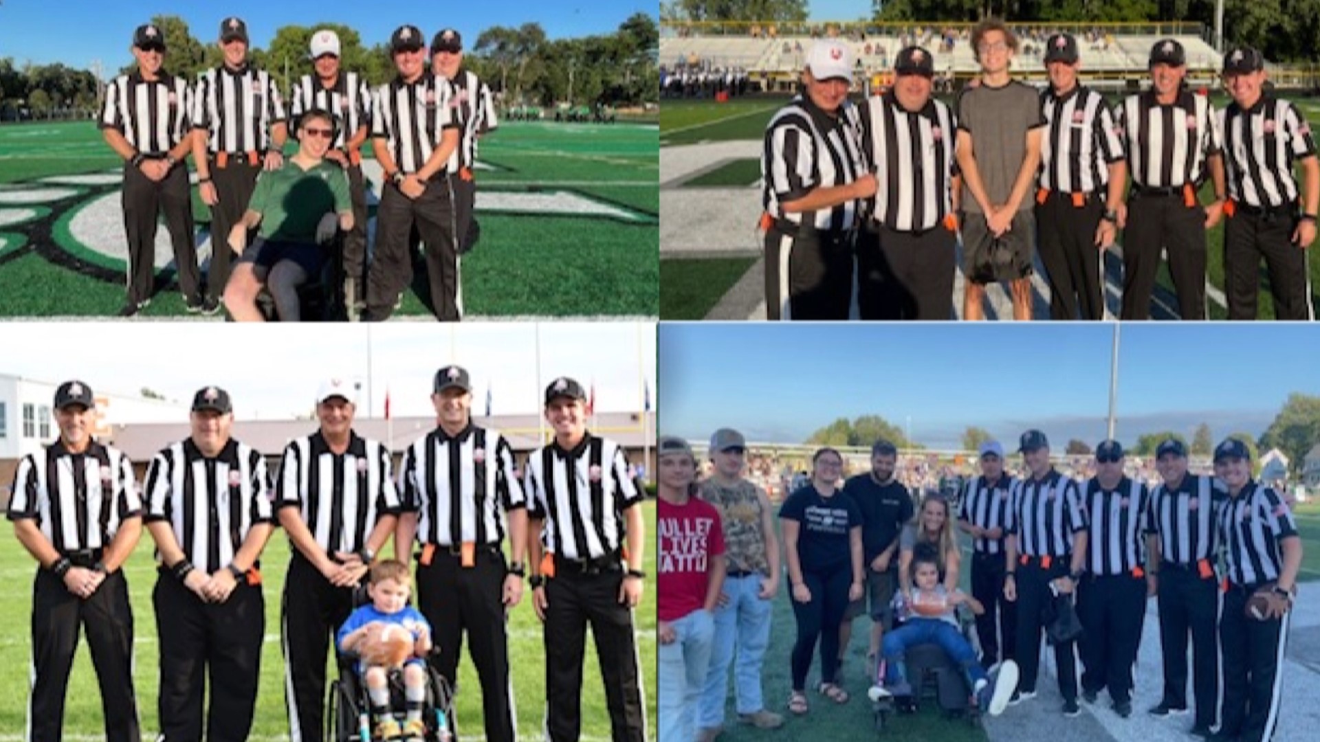 Thom Dartt, a Toledo native, began selecting kids to serve as honorary captains at high school football games to help humanize the profession of referees.