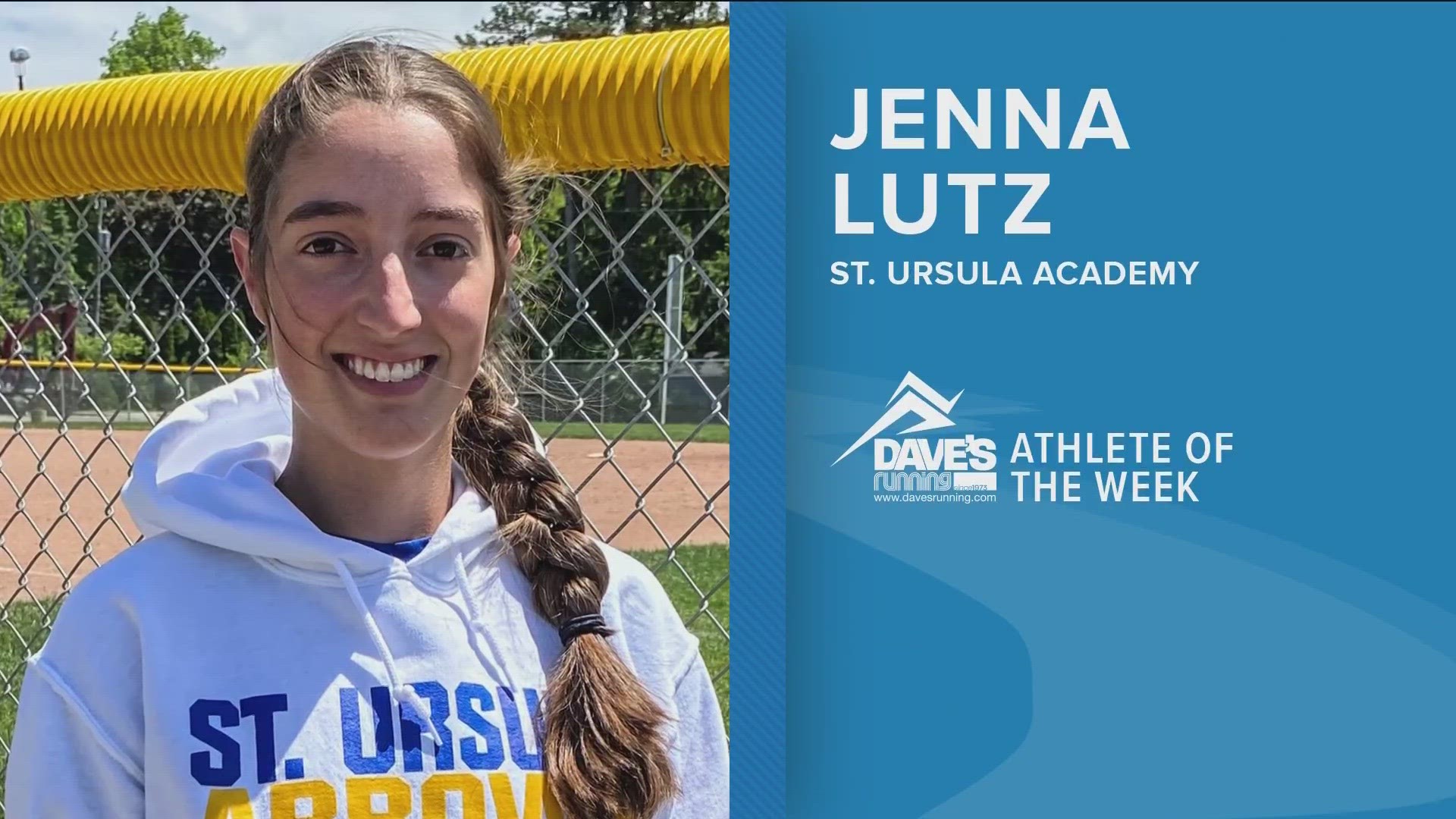 Senior pitcher Jenna Lutz threw a complete game while striking out eight Clay batters and nailed a three-run home run.