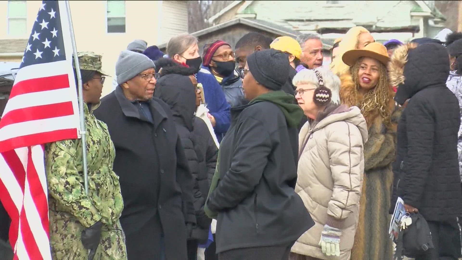 The kitchen serves food to the community Monday through Thursday from 9:30 a.m. to 1:30 p.m. at 650 Vance St.