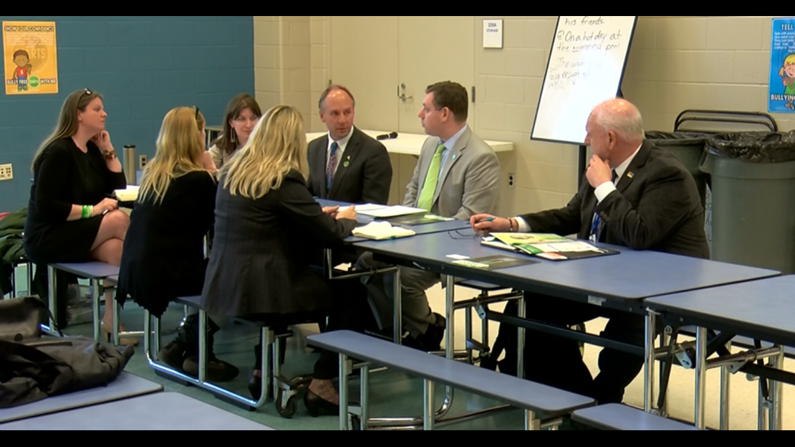 Sandy Hook Promise meets with local schools