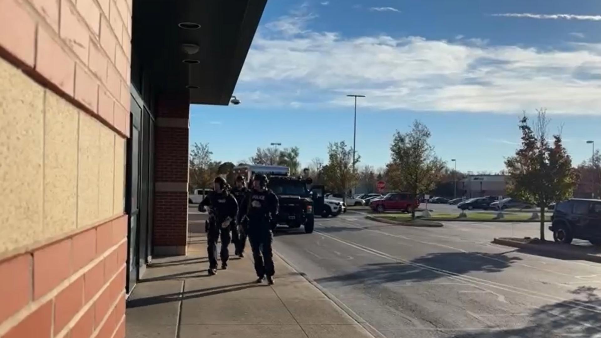 Police responded to the Franklin Park Mall Friday regarding an incident. Authorities say there is no active threat.