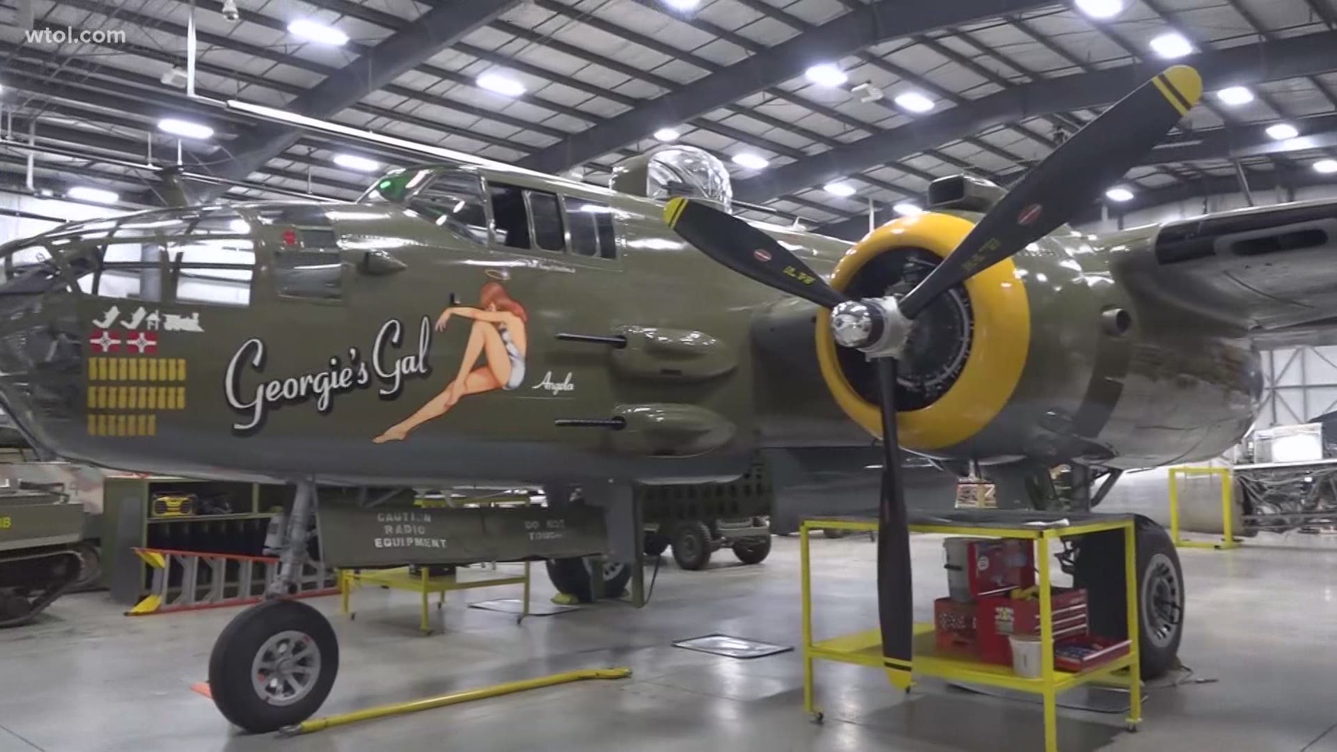 The working museum showcases planes, cars, military vehicles and is home to a restored diner from the 1940's.