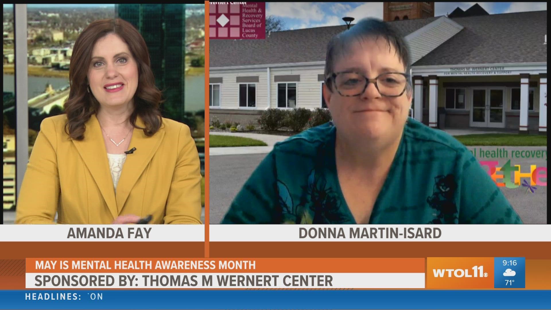 May is Mental Health awareness month! Donna Martin-Isard, a peer supporter with the Thomas M. Wernert Center in Toledo, joins Your Day with a few stress reducers.