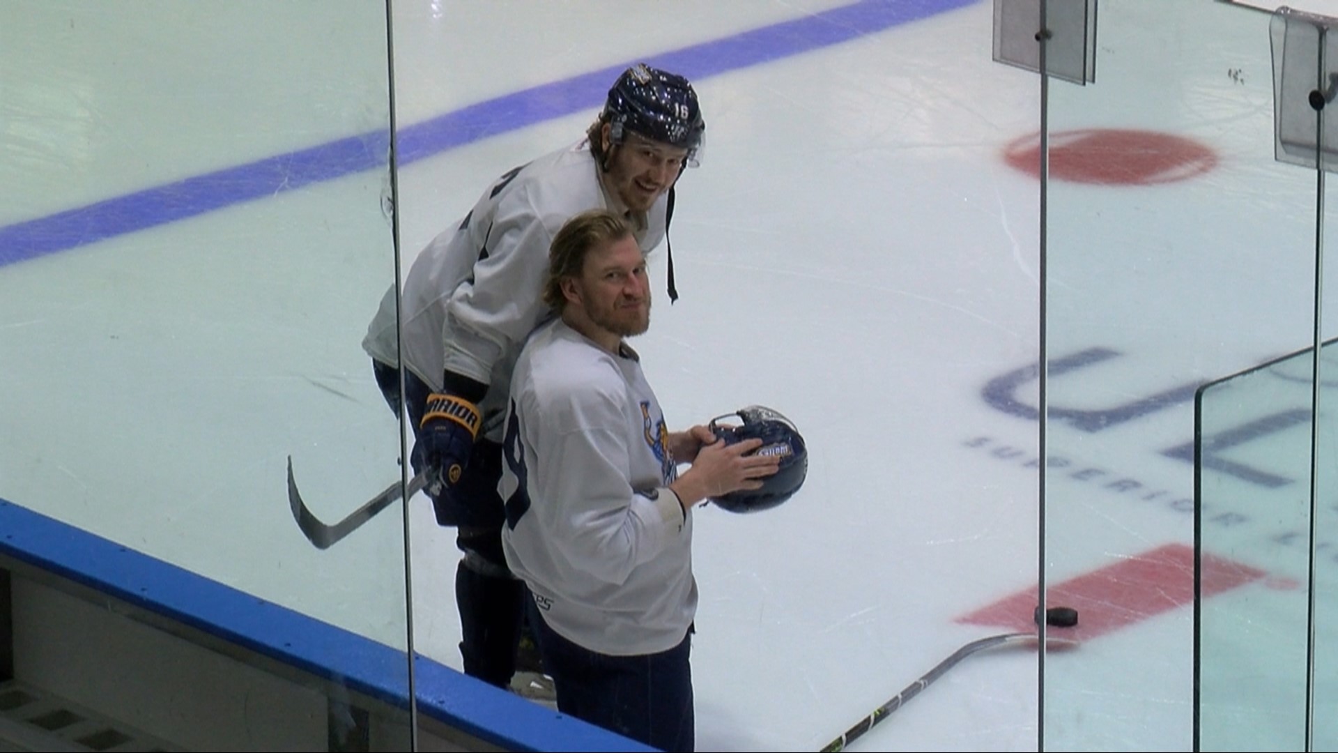 As the Walleye get ready for Game 3 against Florida in the Kelly Cup Finals, we mic'd up forward Brandon Hawkins for their morning skate.