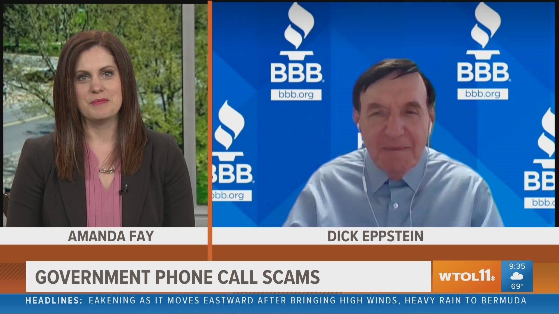 How can you stop phony government calls from taking your personal information? The Better Business Bureau has some advice.