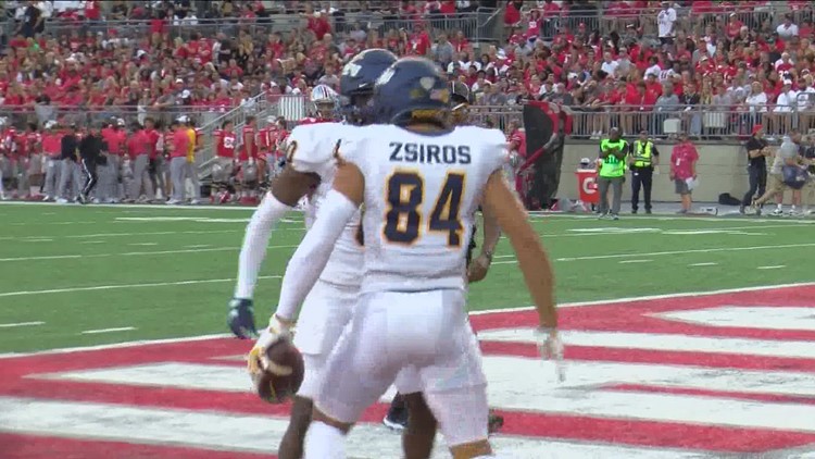 Toledo's Zsiros enjoys dream moment against Ohio State