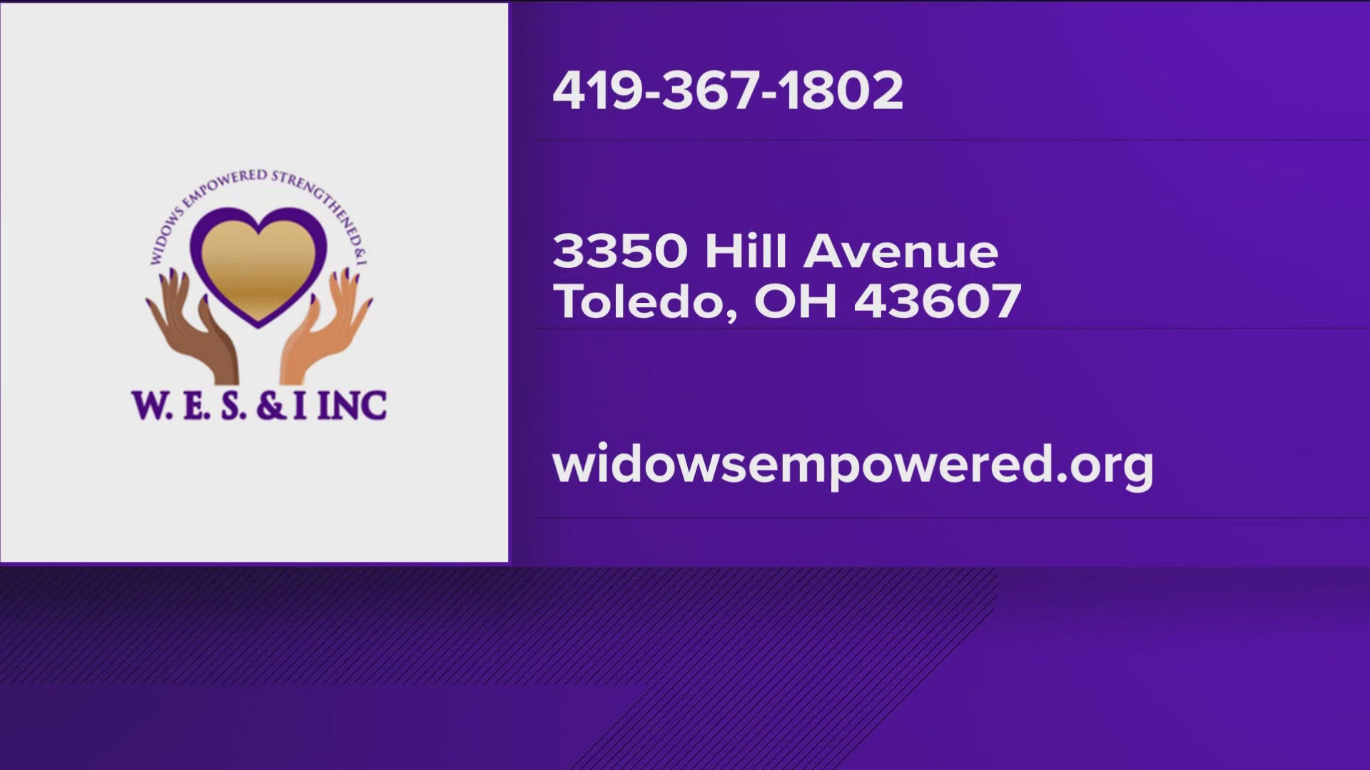 W.E.S. & I, Inc. helps women rise above the feelings of loneliness and grief that can be overwhelming after losing someone close, offering support and resources.