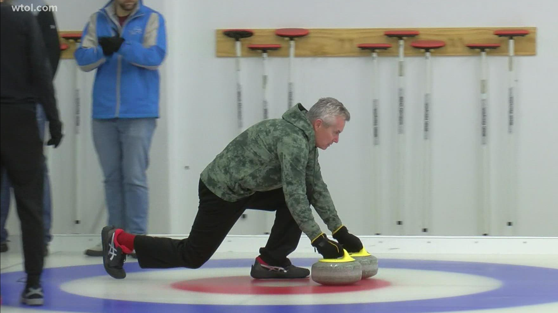Bowling Green Curling Club offers lessons to hundreds during the winter games.