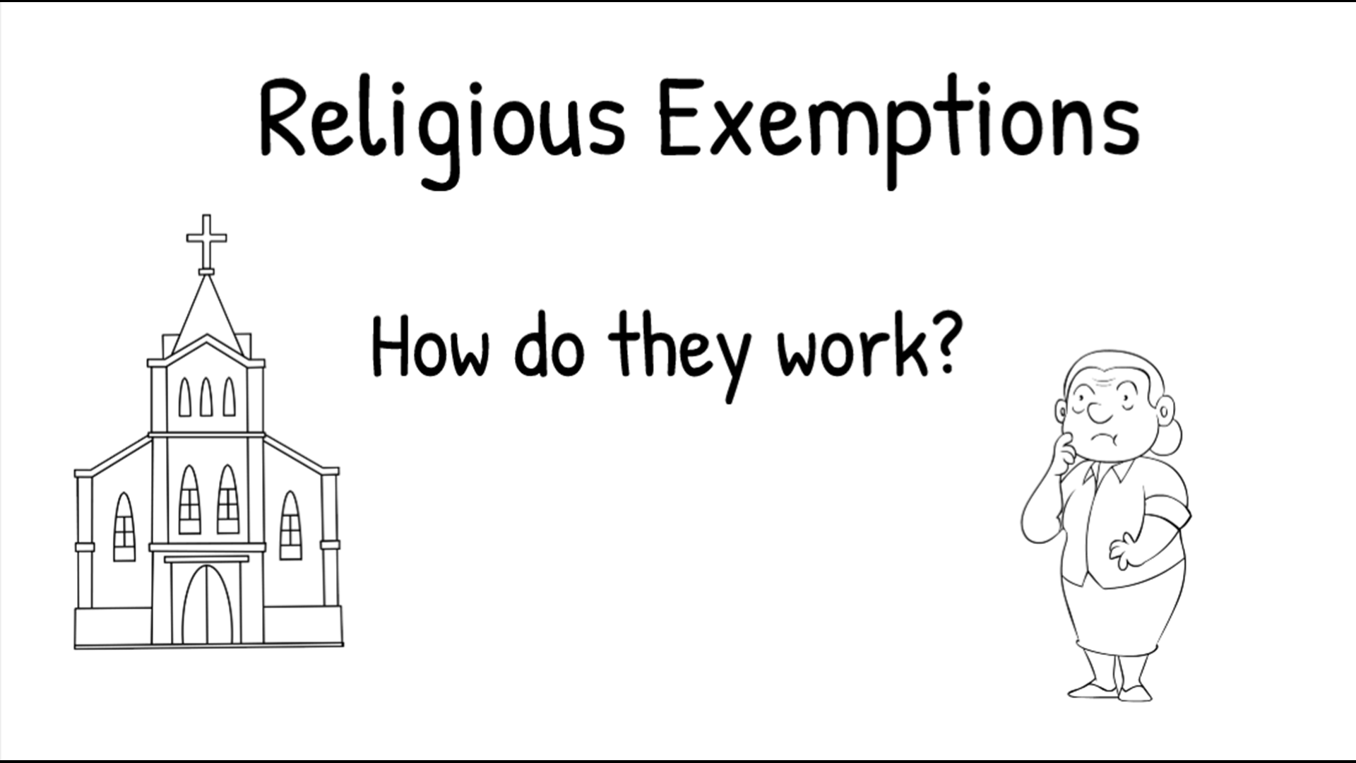 How do religious exemptions work?