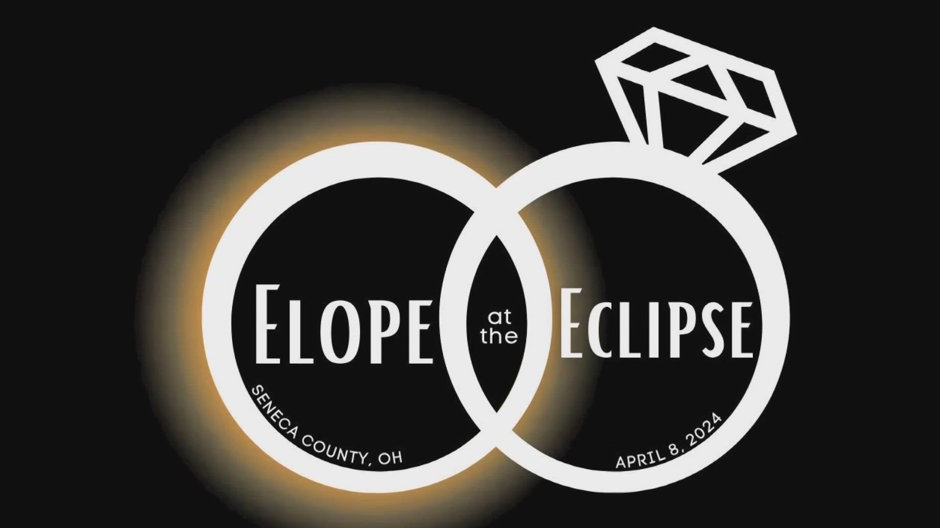 The free event will have couples saying "I do" during the three minutes of totality during the total solar eclipse on April 8.