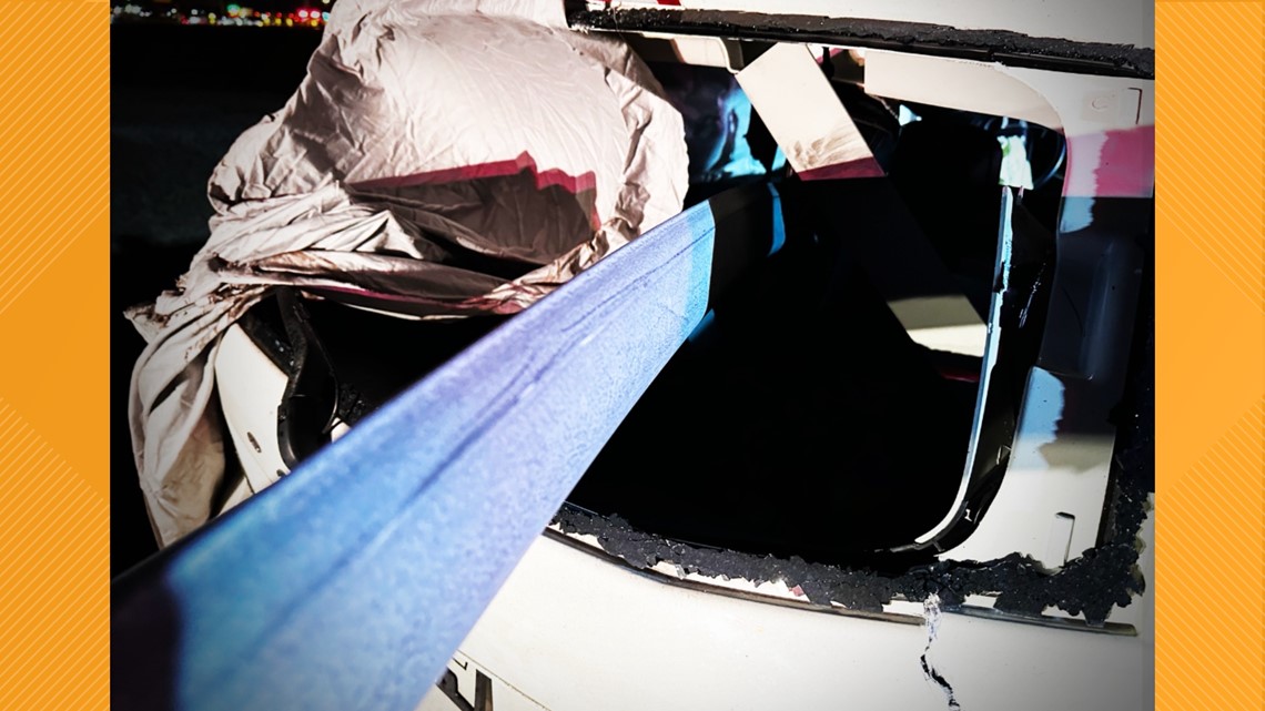 Guardrail penetrates vehicle in Lake Township Ohio crash - Vimarsana News