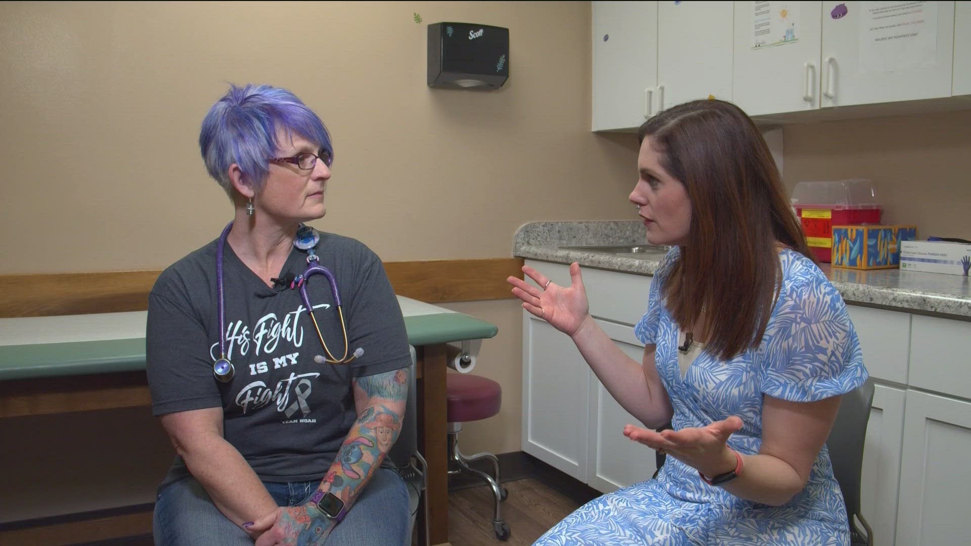 Carrie Baker, of Maumee Bay Pediatrics, urges us to wash our hands, cover our mouths when we cough and keep our kids home from school when they're sick.