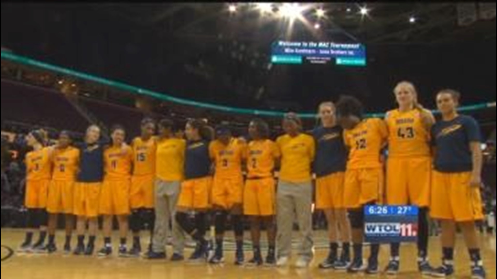 NCAA women's basketball: Toledo vs. Buffalo, MAC tournament semi-final